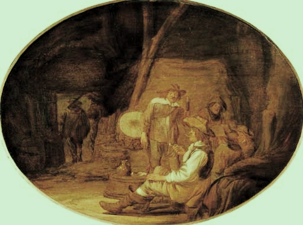 Cuyp-Benjamin-A guardroom interior with soldiers drinking and smoking.jpg
